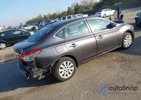 2015 Nissan Sentra Sv z USA, uszkodzony, nr VIN 3N1AB7AP2FY288091